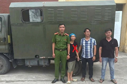 Bắt giữ đối tượng truy nã đặc biệt nguy hiểm đang lẩn trốn tại Ninh Bình
