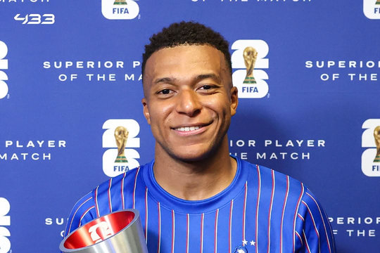 Mbappe lập kỷ lục vô tiền khoáng hậu ở World Cup