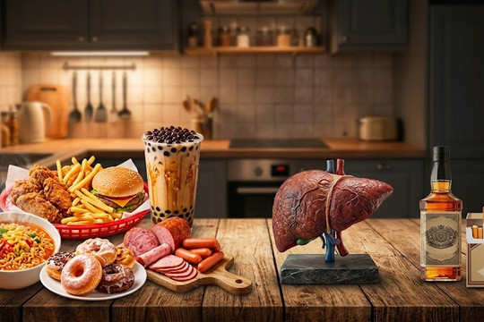 5 loại thực phẩm vạn người mê, ăn nhiều "phá gan” nhanh hơn cả rượu bia, thuốc lá
