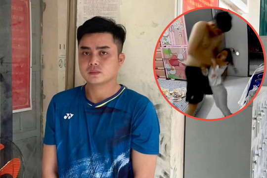 Bắt gã đàn ông đánh đập dã man con riêng của người tình ở TP.HCM