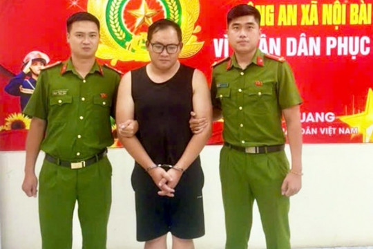 Thanh niên sa lưới sau 4 giờ cướp tiệm vàng ở Sóc Sơn, Hà Nội