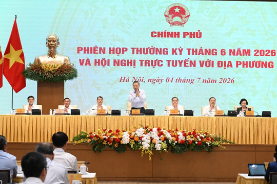 Tổng Bí thư, Chủ tịch nước Tô Lâm dự Phiên họp Chính phủ thường kỳ tháng 6/2026