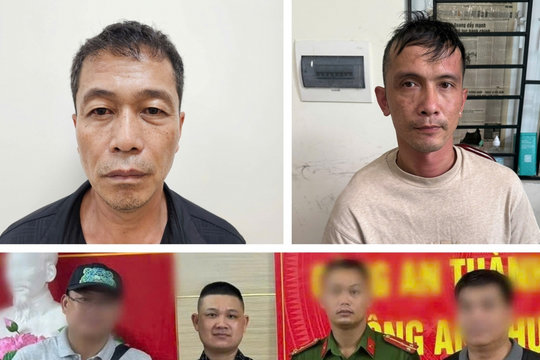 Bắt giữ, vận động đầu thú 3 đối tượng truy nã nguy hiểm và đặc biệt nguy hiểm