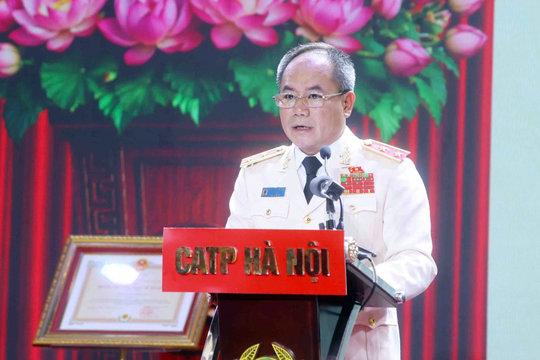 Công an TP Hà Nội vinh dự đón nhận Huân chương Bảo vệ Tổ quốc hạng Nhất