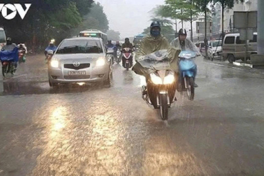 Thời tiết ngày 9/7: Hà Nội và Bắc Bộ có mưa dông, vùng núi đề phòng mưa rất to