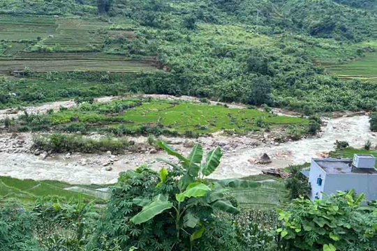 Lũ quét xã biên giới Khổng Lào, Lai Châu thiệt hại hơn 1,3 tỷ đồng