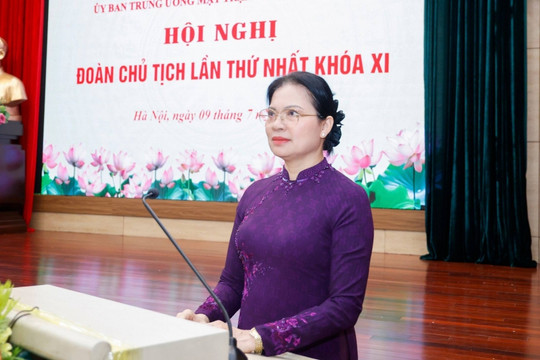 Đề xuất ủy quyền Đoàn Chủ tịch MTTQ Việt Nam quyết định một số trường hợp nhân sự