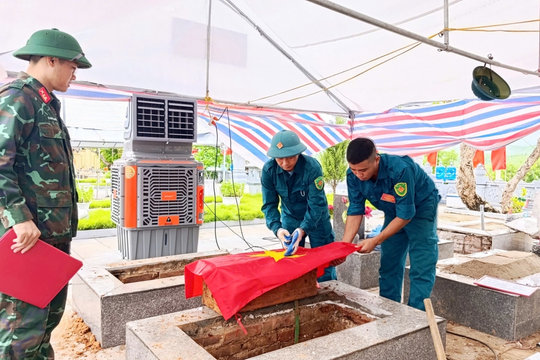Quảng Ninh hoàn thành hơn 91% kế hoạch lấy mẫu giám định ADN hài cốt liệt sĩ