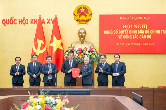 Bộ Chính trị chỉ định Ủy ban Kiểm tra Đảng ủy Quốc hội nhiệm kỳ 2025 - 2030