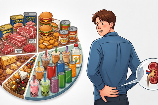 Những thói quen ăn uống đang âm thầm “bào mòn” sức khỏe thận
