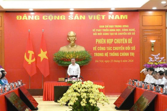 Tổng Bí thư, Chủ tịch nước: Tổng rà soát, kết nối dữ liệu toàn hệ thống chính trị