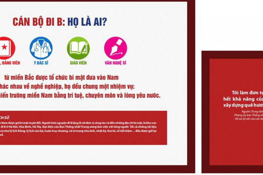 Hơn 72.000 hồ sơ, kỷ vật cán bộ đi B vẫn được lưu giữ sau nửa thế kỷ