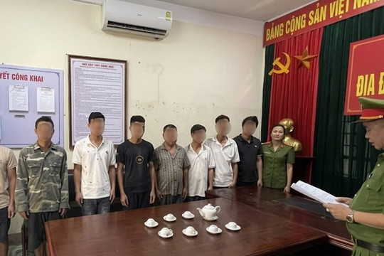 Khởi tố 8 bị can khai thác vàng trái phép ở Thái Nguyên