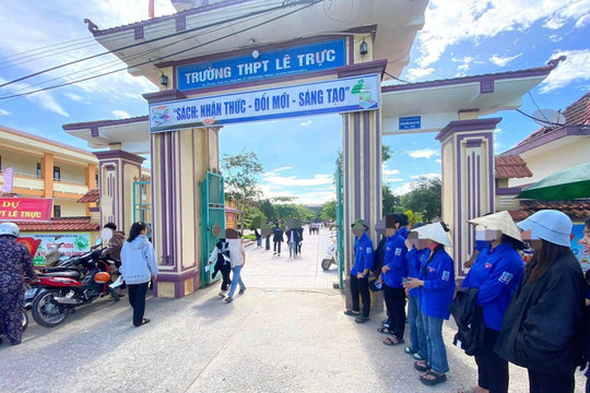 9 thí sinh liên quan đến tiêu cực tại điểm thi Tốt nghiệp THPT ở Quảng Trị