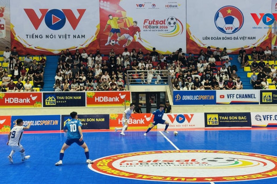 Thái Sơn Bắc chạm một tay vào cúp vô địch futsal HDBank 2026