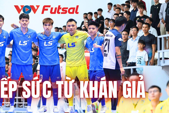 Khán giả “tiếp sức” cho mùa giải Futsal HDBank Vô địch Quốc gia 2026