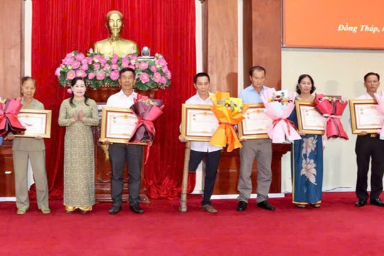 Đồng Tháp truy tặng danh hiệu Bà mẹ Việt Nam anh hùng cho 14 Mẹ