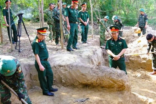 5 đề xuất gỡ “nút thắt” trong công tác tìm kiếm, quy tập hài cốt liệt sĩ