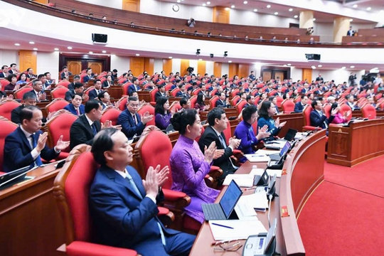 Thông cáo báo chí ngày làm việc thứ 4 Hội nghị Trung ương 3 khóa XIV