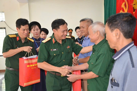 Quân ủy Trung ương, Bộ Quốc phòng tri ân gia đình chính sách tại Thái Nguyên