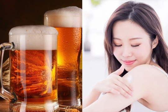 Uống bia mỗi ngày có giúp da đẹp hơn?