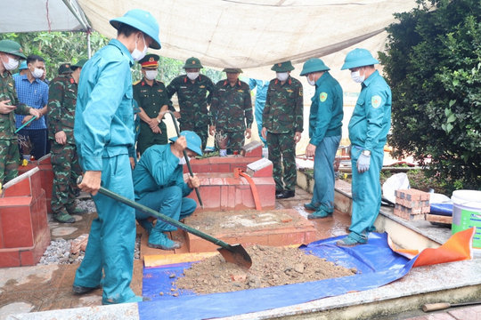 Thái Nguyên đẩy nhanh tốc độ lấy mẫu ADN gần 1.000 mộ liệt sĩ chưa rõ danh tính