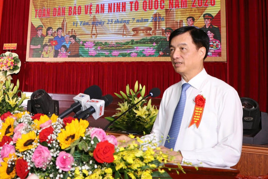 Trưởng Ban Tổ chức Trung ương Nguyễn Duy Ngọc dự Ngày hội ANTQ ở Cần Thơ