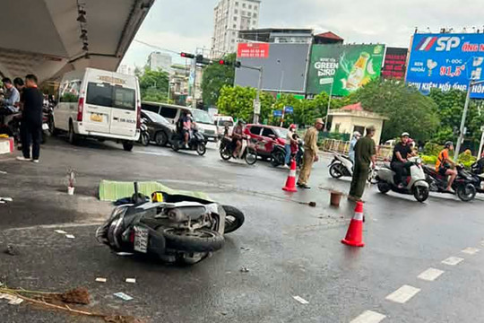 Mưa dông làm gia tăng tai nạn giao thông, Cục CSGT khuyến cáo "đi chậm để an toàn"