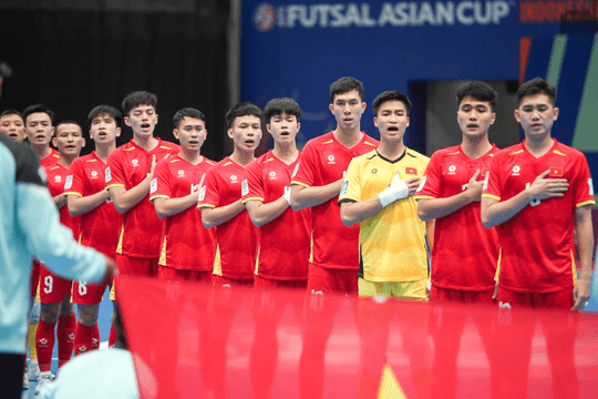 Đội tuyển futsal Việt Nam thử lửa tại Continental Futsal Championship 2026