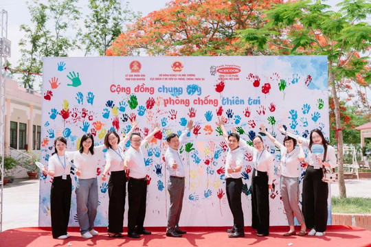 Acecook Việt Nam chung tay xây dựng cộng đồng chủ động trước thiên tai
