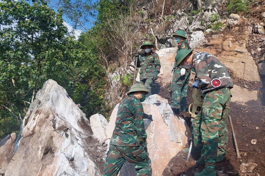 Đã tìm kiếm, quy tập 1.563 hài cốt liệt sĩ trong Chiến dịch 500 ngày đêm