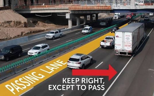 Sử dụng làn trái cao tốc chỉ để vượt xe: Làm sao khả thi?