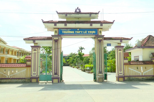 Vụ tiêu cực ở điểm thi THPT Lê Trực-Quảng Trị: công bố 6 thí sinh vi phạm quy chế