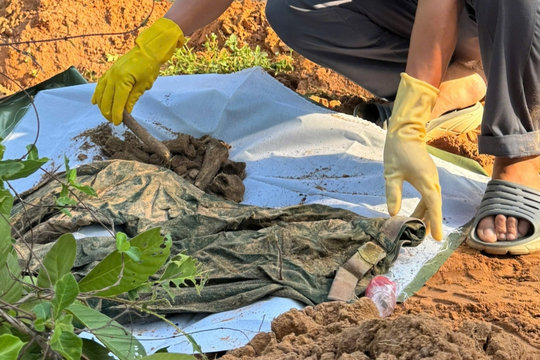 Tây Ninh phát hiện thêm 2 hài cốt liệt sĩ tại An Tịnh