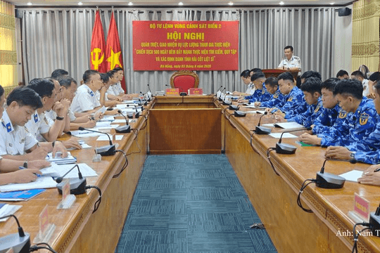 Vùng Cảnh sát biển 2 phối hợp triển khai chiến dịch quy tập hài cốt liệt sĩ