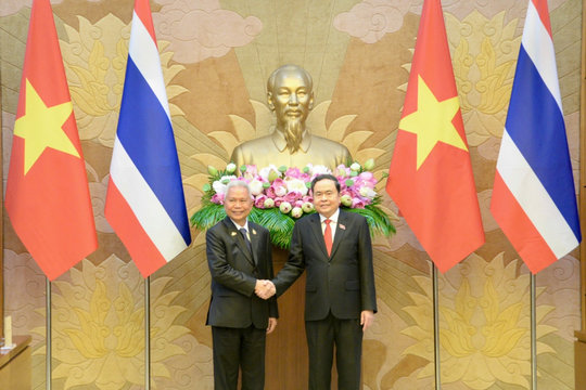 Chủ tịch Quốc hội Trần Thanh Mẫn hội đàm Chủ tịch Hạ viện Thái Lan