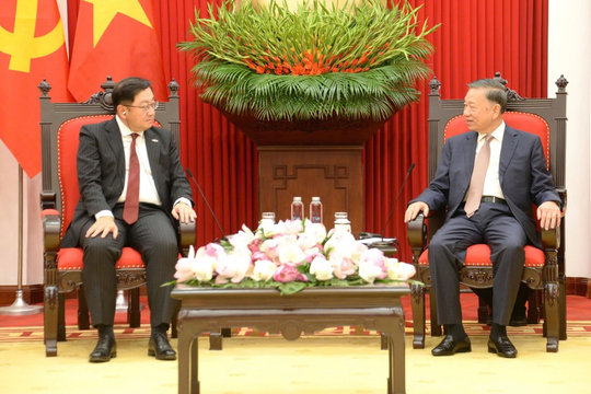 Tổng Bí thư, Chủ tịch nước Tô Lâm tiếp Đại sứ Malaysia Tan Yang Thai nhân kết thúc nhiệm kỳ