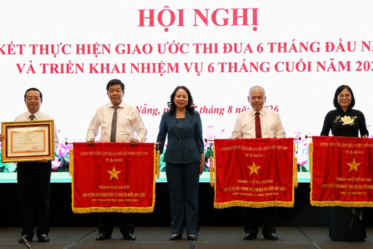 Phó Chủ tịch nước: 7 thành phố trực thuộc Trung ương phải tiên phong, tạo đột phá