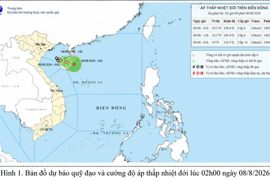 Áp thấp nhiệt đới trên Biển Đông ít khả năng mạnh lên thành bão