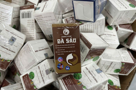 Khởi tố nhóm cắt ghép hình ảnh người nổi tiếng bán Đông y 'Xương khớp bà Sáu'