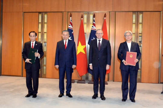 Tuyên bố chung về làm sâu sắc quan hệ Đối tác chiến lược toàn diện Việt Nam - Australia