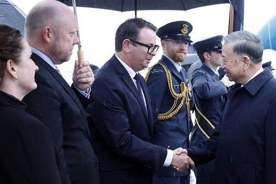 Tổng Bí thư, Chủ tịch nước Tô Lâm bắt đầu thăm cấp Nhà nước tới New Zealand