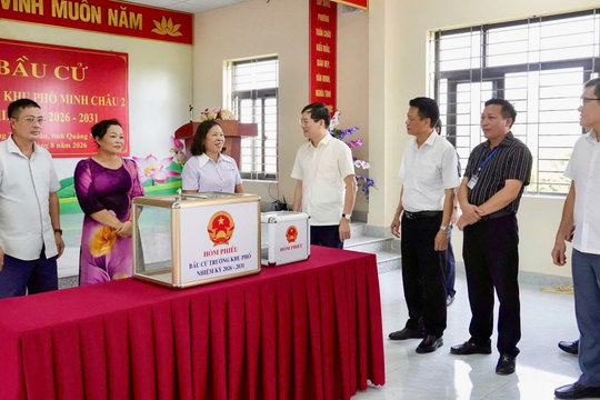 Quảng Ninh sẵn sàng cho ngày bầu cử hơn 600 trưởng thôn mới