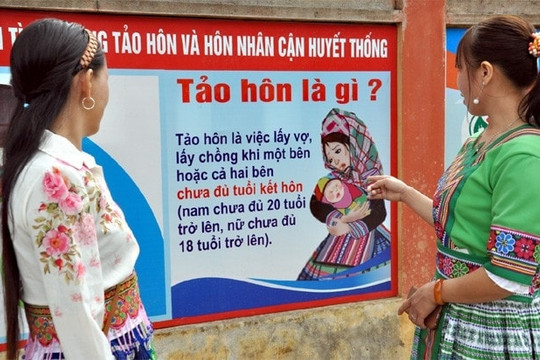 Tảo hôn là nỗi lo nhức nhối ở vùng cao Điện Biên
