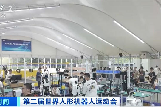Trung Quốc thiết lập “Làng vận động viên” cho robot hình người