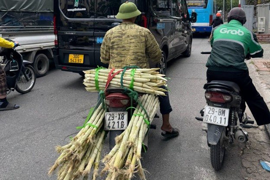Những chuyến xe "quá khổ, quá tải" trong thủ đô