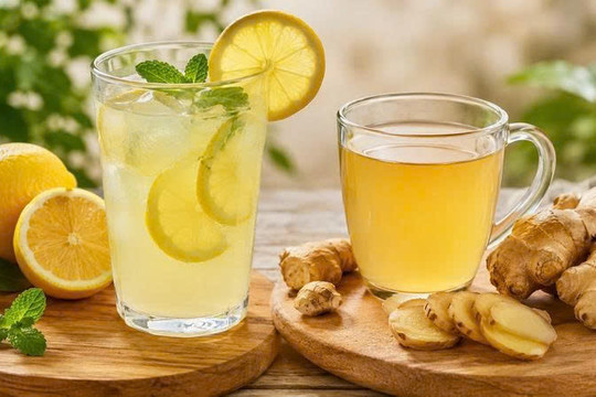 Muốn giảm cân, nên uống nước gừng hay nước chanh mỗi sáng?
