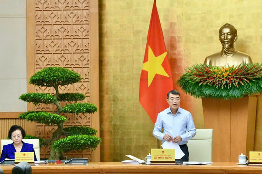Thủ tướng Lê Minh Hưng chủ trì Phiên họp chuyên đề xây dựng pháp luật