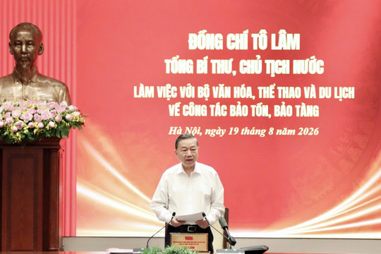 Tổng Bí thư, Chủ tịch nước Tô Lâm: Phải kiến tạo di sản cho tương lai