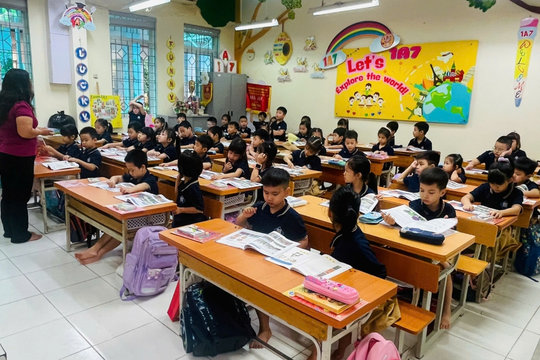 Tiếng Anh có thể thành môn bắt buộc từ lớp 1